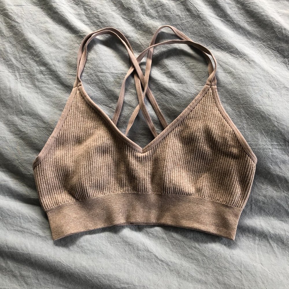 Aerie Seamless Strappy Padded Bralette